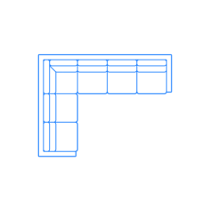 Furniture Sectional Sofas Lispenard Corner Sectional Outline Svg Vector, Free Vectors File